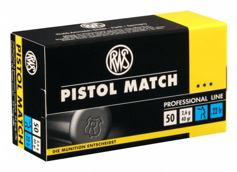 RWS .22 LR - Pistol Match